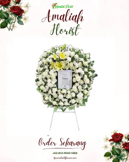 Krans Bunga Duka Padi